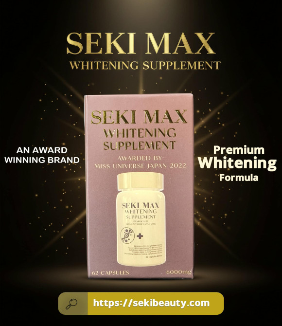 SEKI MAX WHITENING SUPPLEMENT (Price 129 USD)